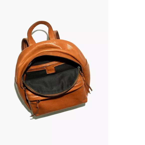 nwt MADEWELL leather lorimer mini backpack with ead logo - Picture 2 of 5